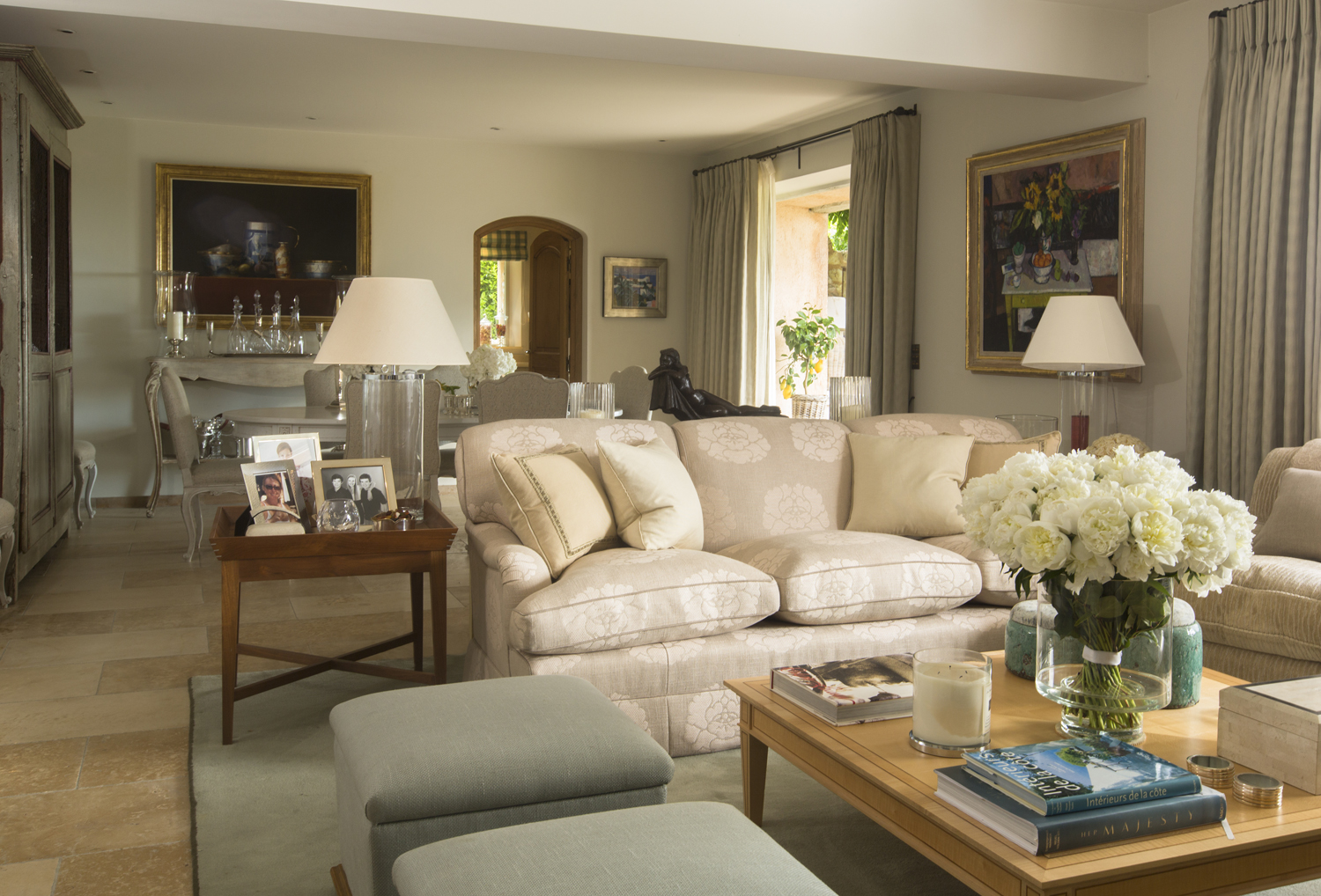 French holiday house interior design