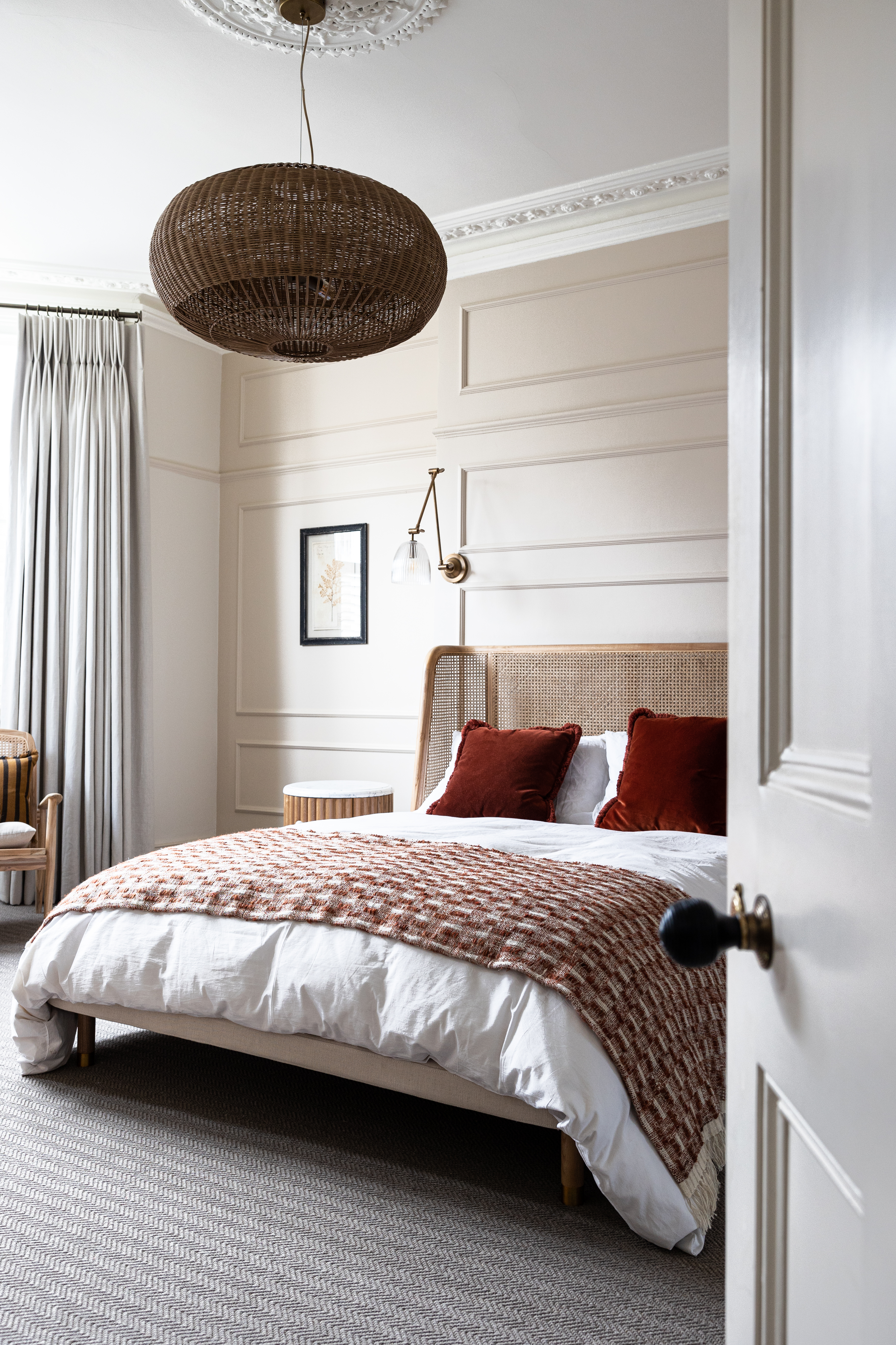 Richmond family home bedroom design