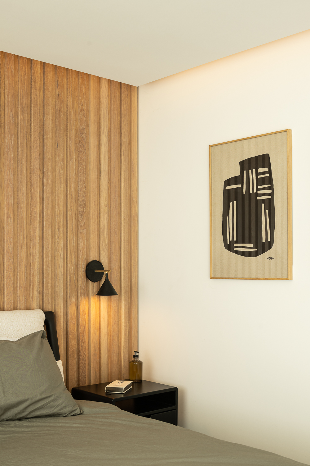 Bespoke headboard wall