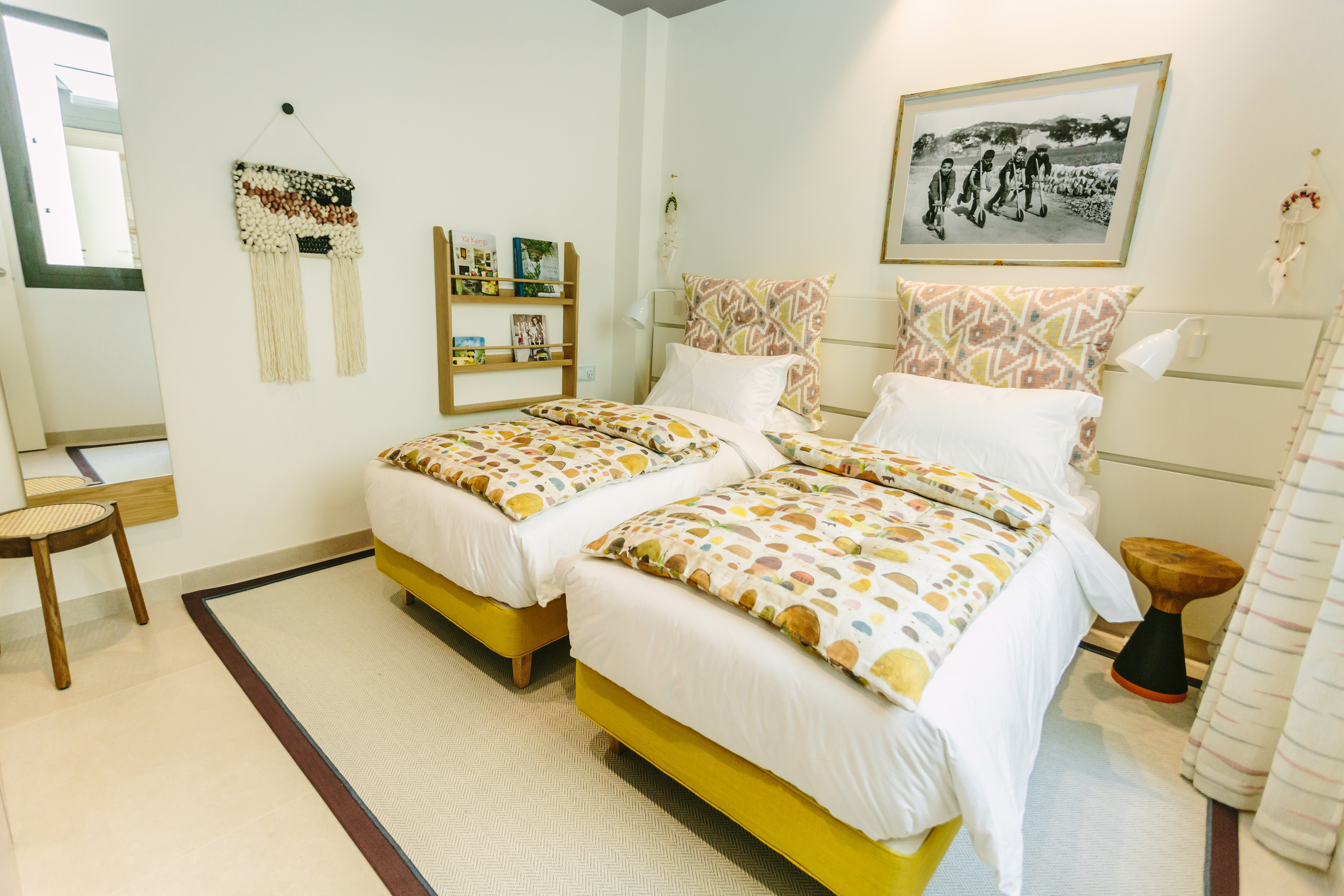 Zimmer & Rohde bespoke eiderdowns on the beds