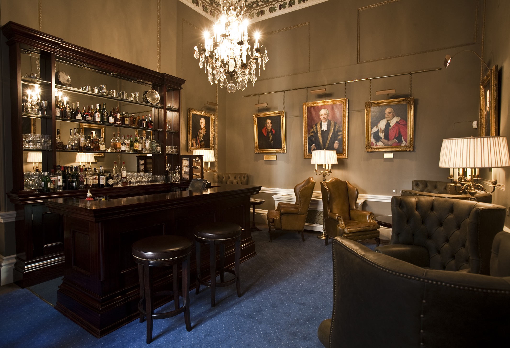 Bespoke hardwood bar