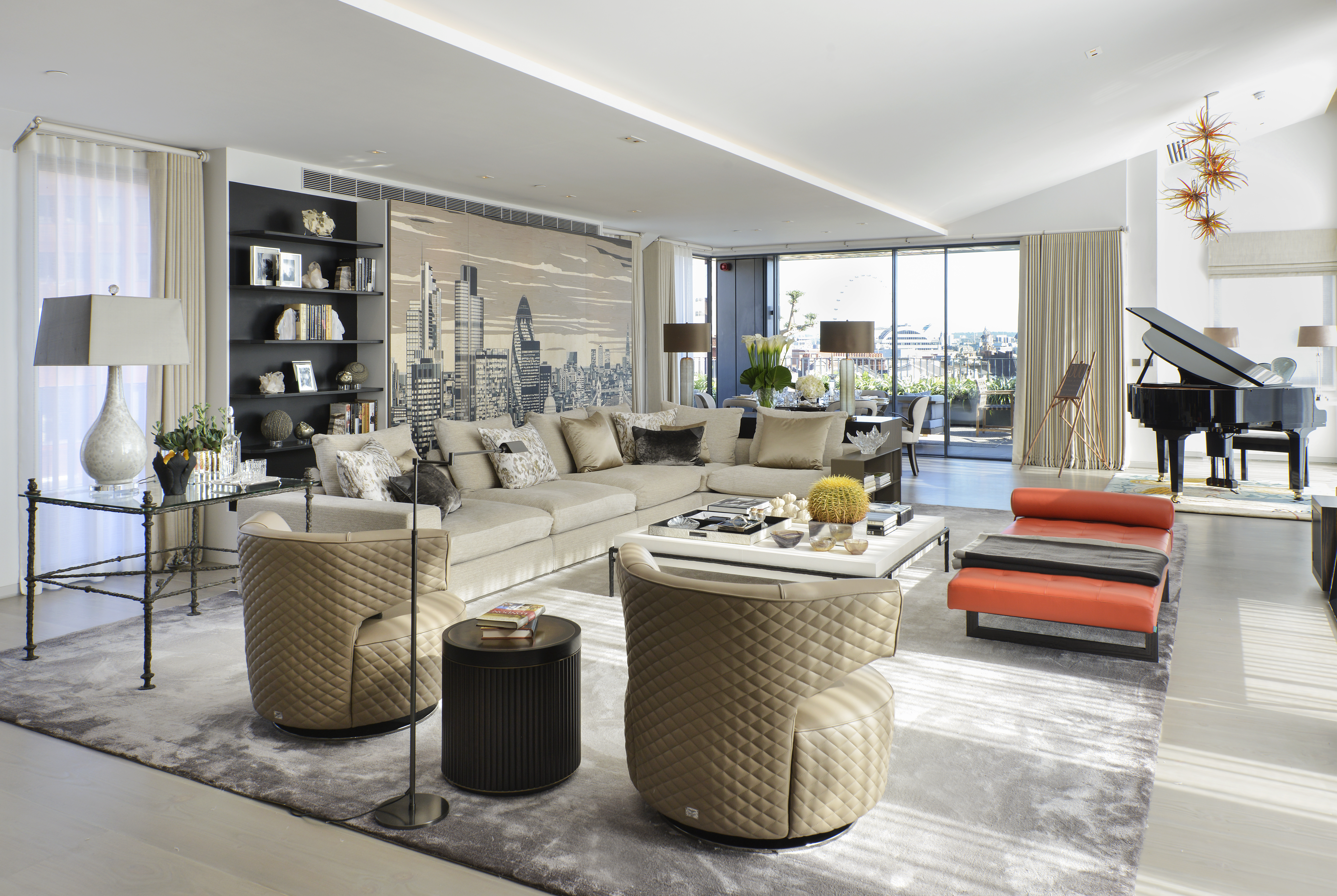 Soho penthouse interior design