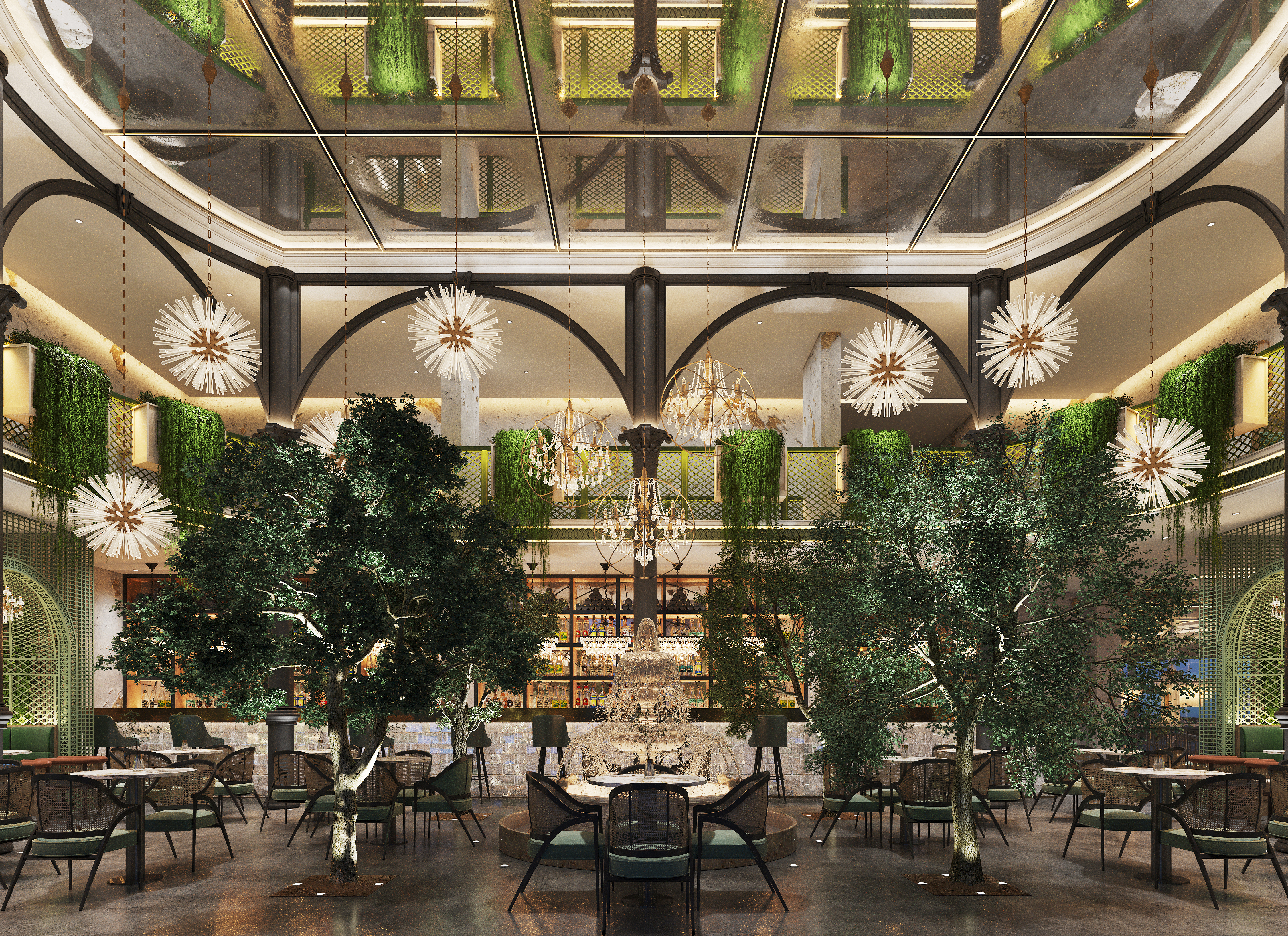 London Dock Project - Main Dining Area