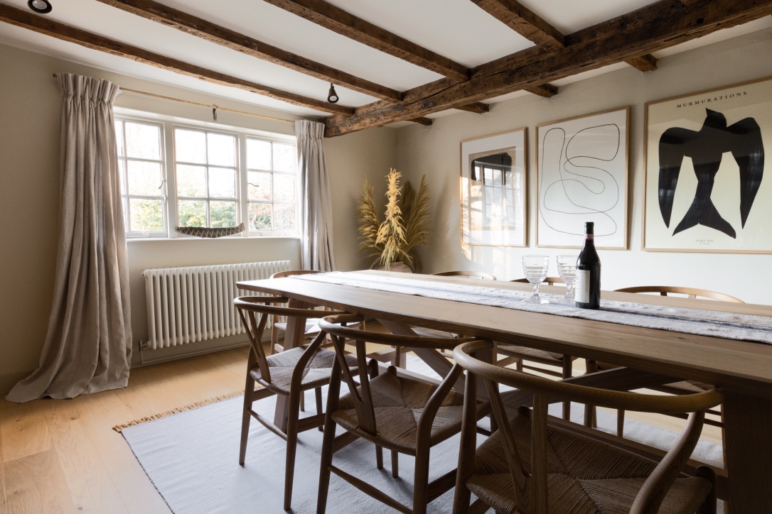 Sussex family home dining room design 