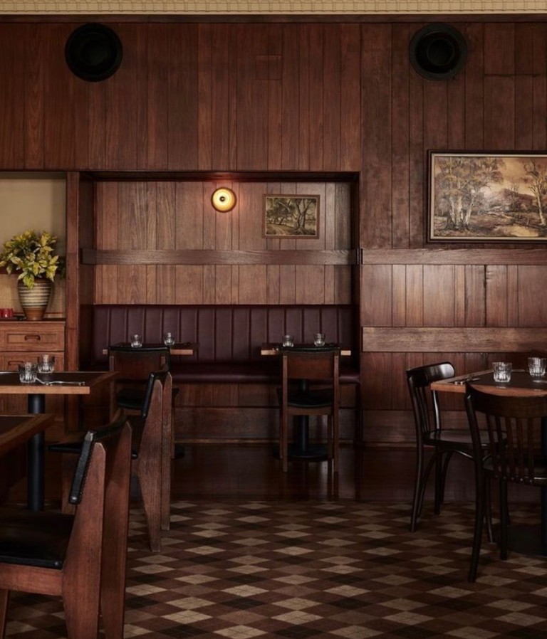 Interior of the Orrong Hotel
