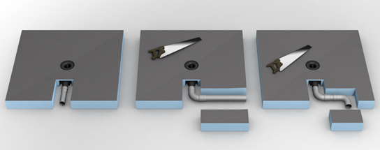 Standard fundo integro only point drainage