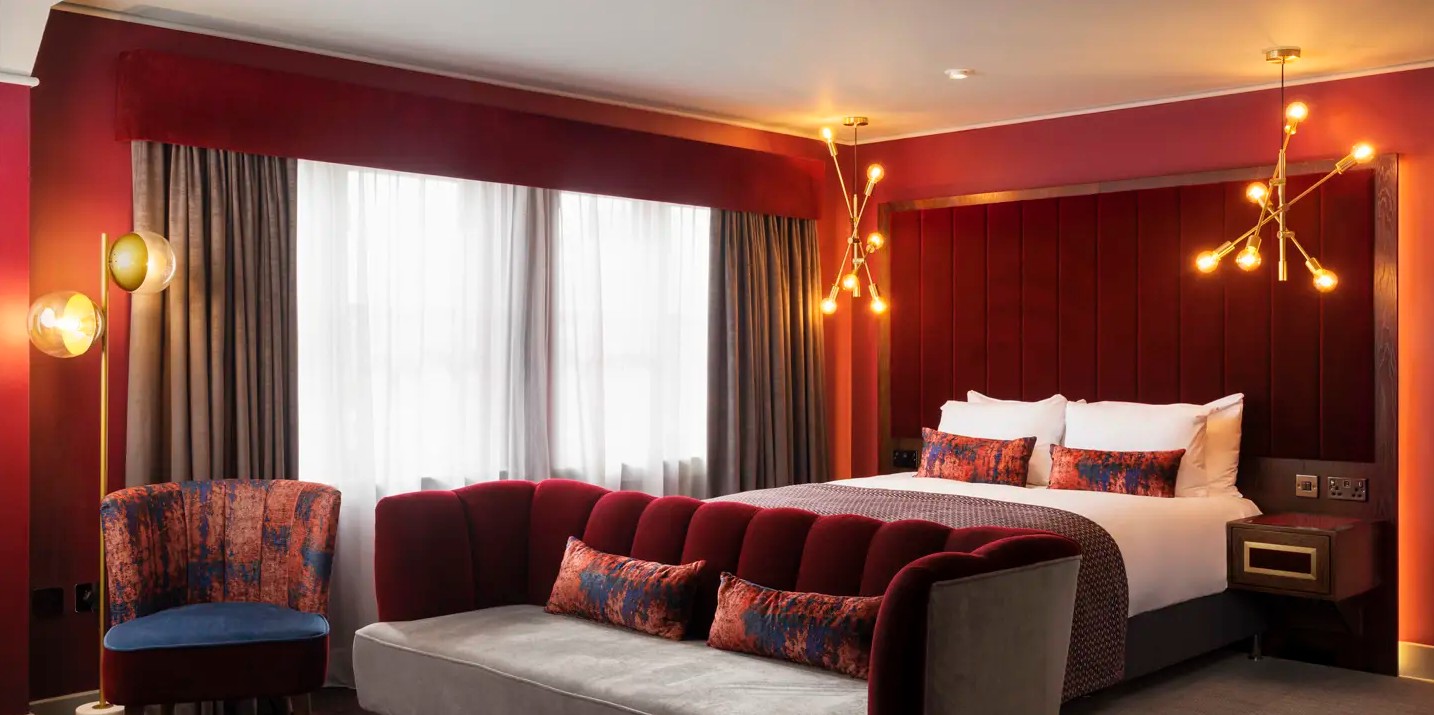 Malmaison Newcastle, contract furniture, hotel furniture, bespoke headboards